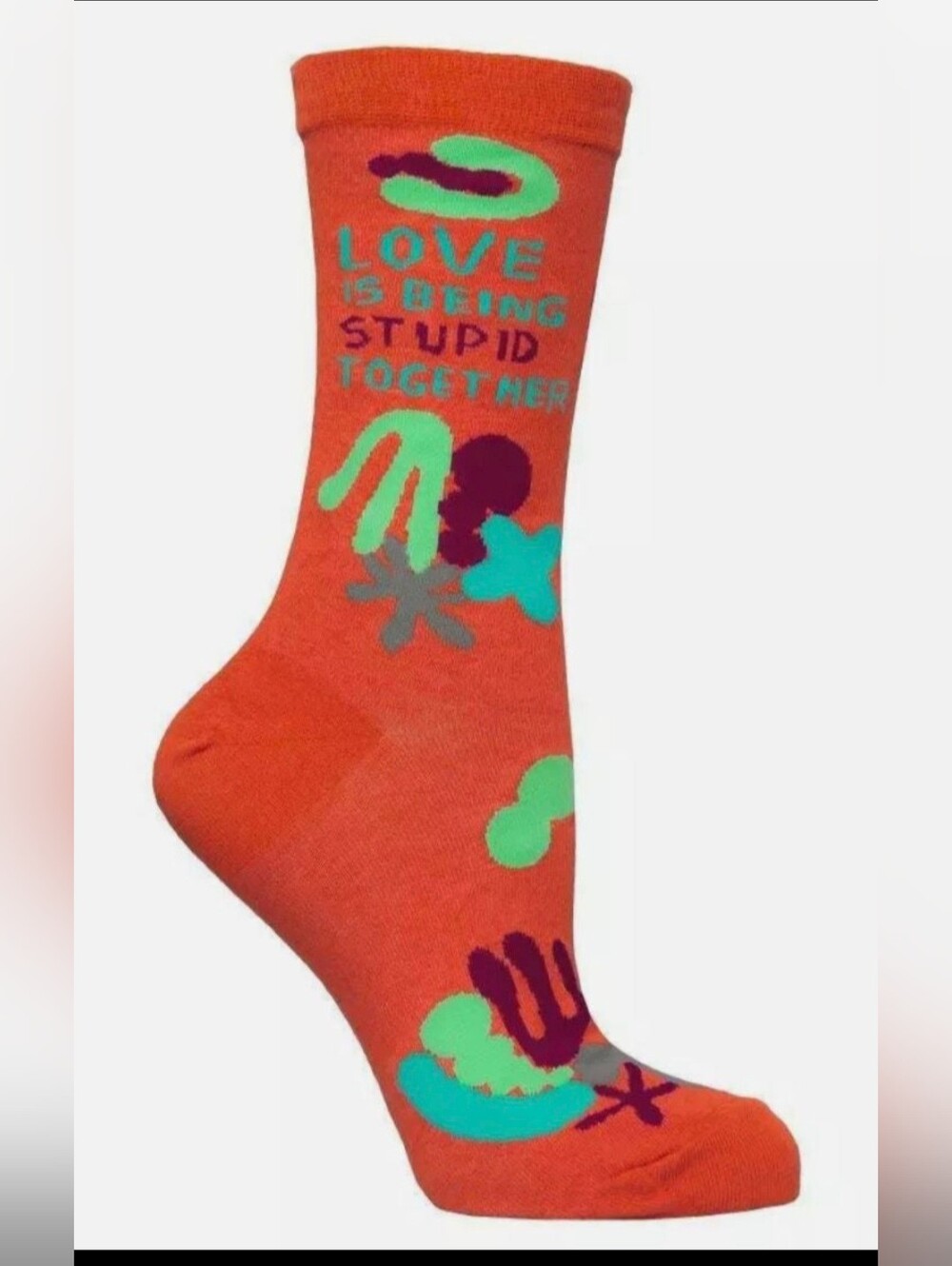 Blue Q crew women socks 5-10 Size New